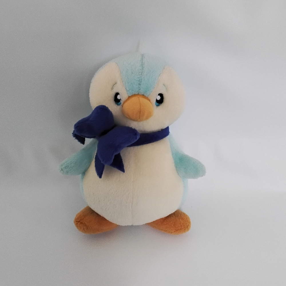 RARE Neopets Bruce the Penguin Blue Plush Toy 5"